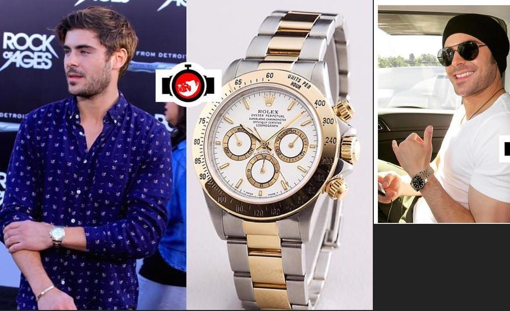 Zac Efron's Diverse and Classy Watch Collection